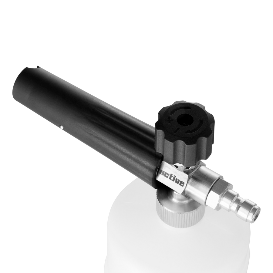 Pressure Washer Snow Foam Cannon Lance Gun, 1l Adjustable 1/4 Quick  Release Foam Cannon Bottle Soap Dispenser With 5 Color Nozzles And Foam  Lance Gun